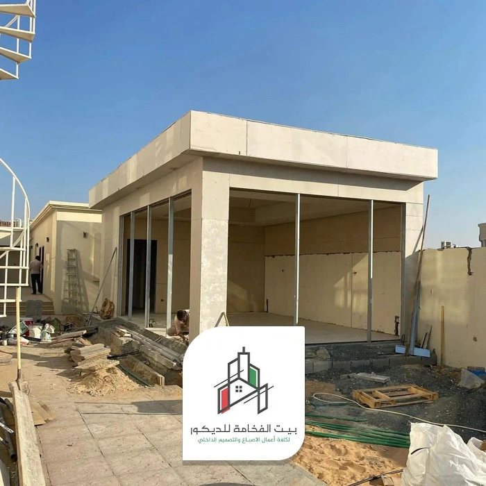 مقاول بناء ملاحق أبوظبي